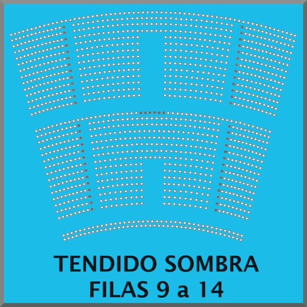 Jueves 27 Junio - Tendido SOMBRA Filas 9 a 14 - Imagen 2